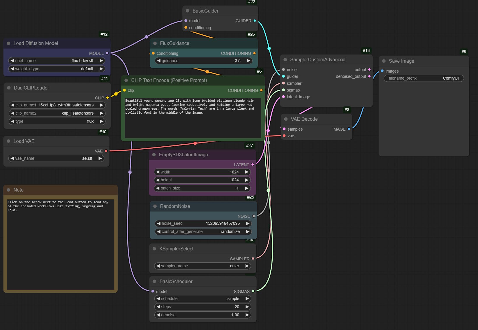 ComfyUI Beispiel-Workflow